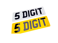 Load image into Gallery viewer, 4D Acrylic Number Plate