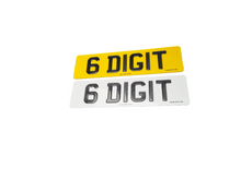 Load image into Gallery viewer, 3D Carbon Gel Number Plate