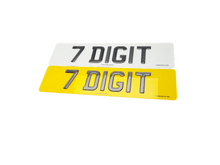 Load image into Gallery viewer, 3D Carbon Gel Number Plate
