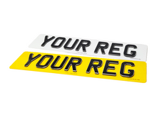 Load image into Gallery viewer, Glow in the dark 4D Gel Number Plate