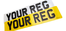 Load image into Gallery viewer, 4D Matt Ghost Outline Acrylic Number Plates