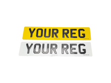 Load image into Gallery viewer, 3D Carbon Gel Number Plate