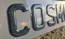Load image into Gallery viewer, 3D Glitter Gel Number Plate - Crystal Plates