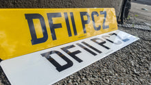 Load image into Gallery viewer, 2D Printed Number Plates