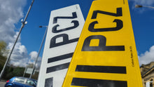 Load image into Gallery viewer, 2D Printed Number Plates