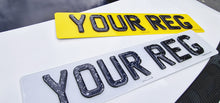 Load image into Gallery viewer, Forged Carbon 4D Number Plates