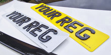 Load image into Gallery viewer, Forged Carbon 4D Number Plates
