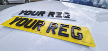Load image into Gallery viewer, 4D Ghost Outline Acrylic Number Plates
