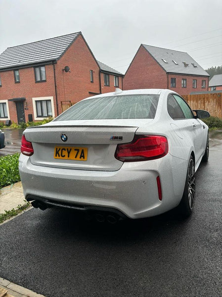 BMW M2 with some 3D gel plates