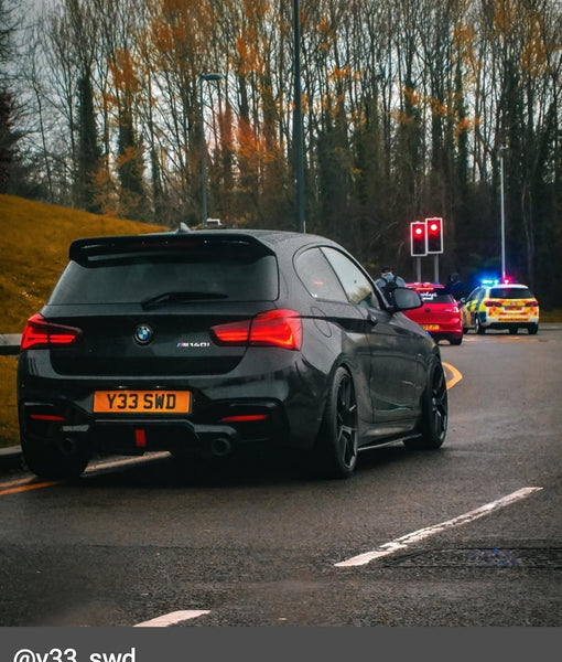 BMW M140i with some short 3D gel plates