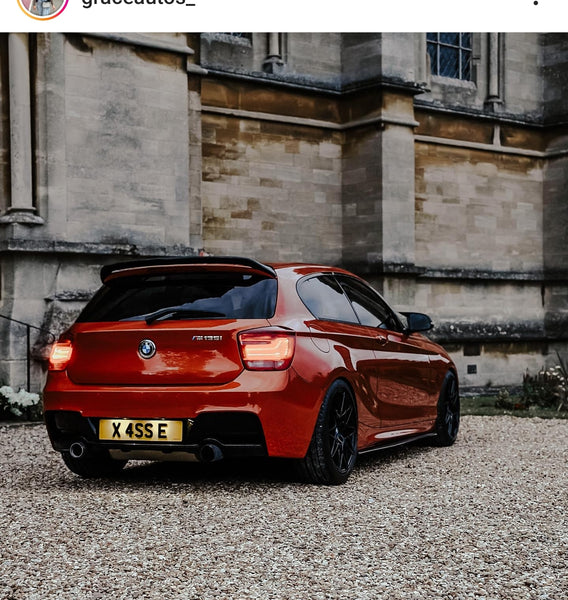 BMW 135i with some 4D plates