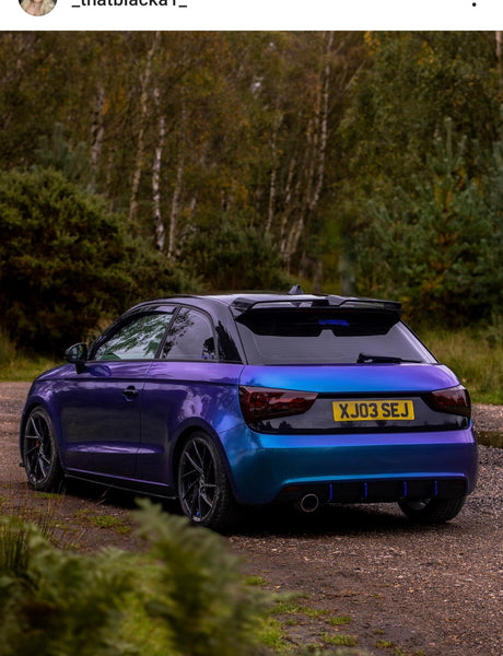 Audi A1 with some 3D gel plates