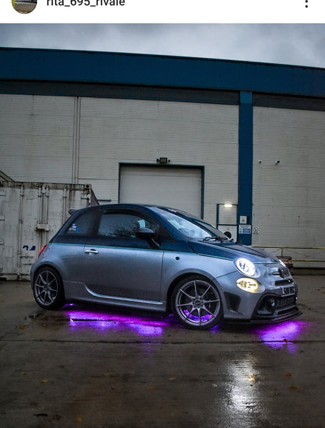 Fiat Abarth 695 Rivale with some 4D gel plates