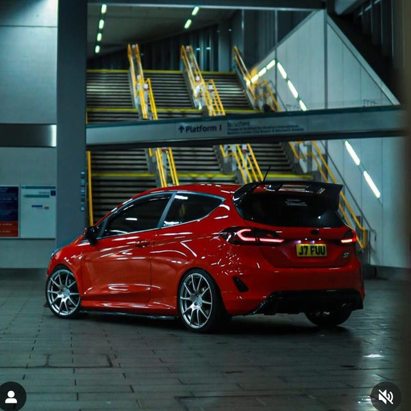 Ford Fiesta ST with some short 4D plates