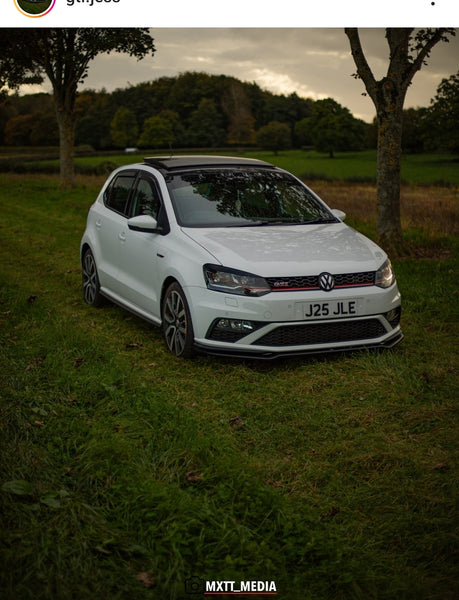 VW Polo GTI with some short 3D gel plates