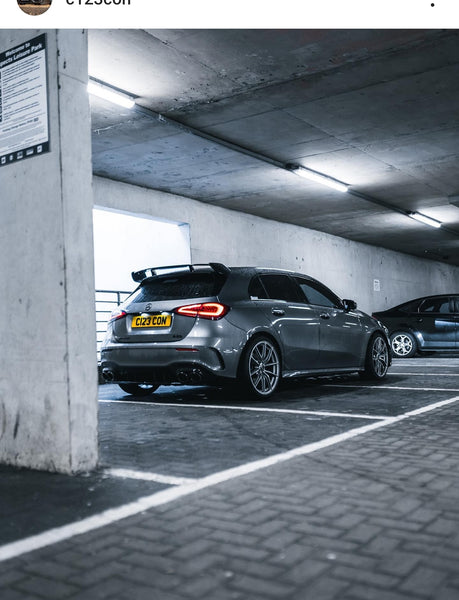 Mercedes AMG A Class with some 3D gel plates