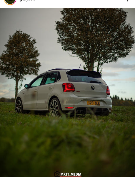 VW Polo GTI with some short 3D gel plates