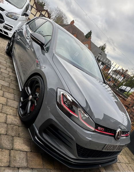 VW Golf GTI TCR with some tinted 3D gel plates