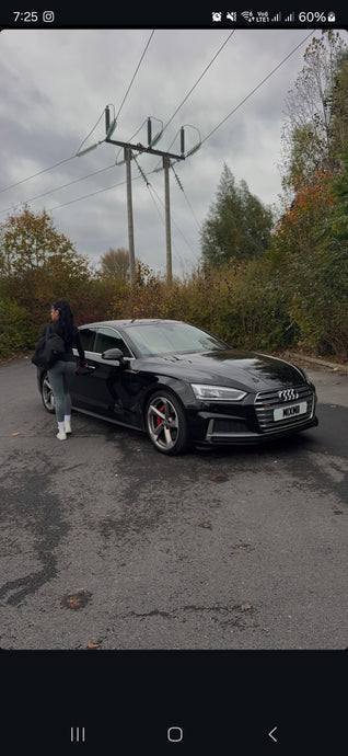 Audi S5 with some hex 4D plates