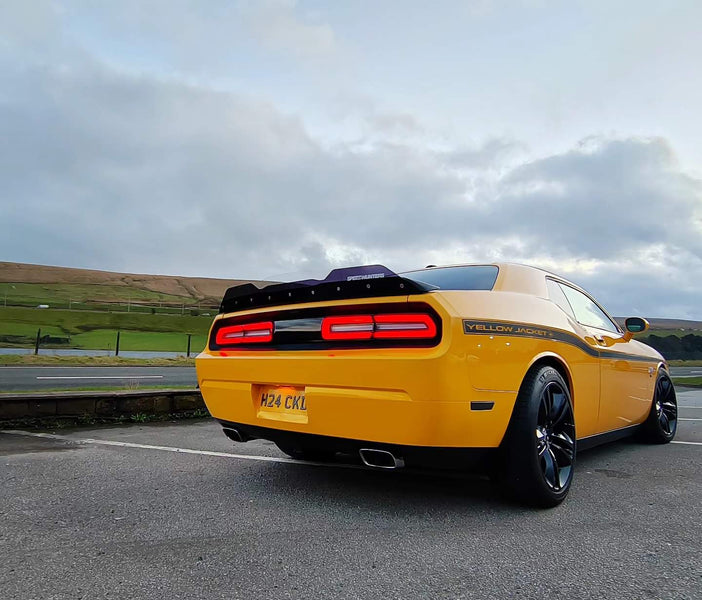 Dodge Challenger Yellow Jacket with some short 3D gel plates