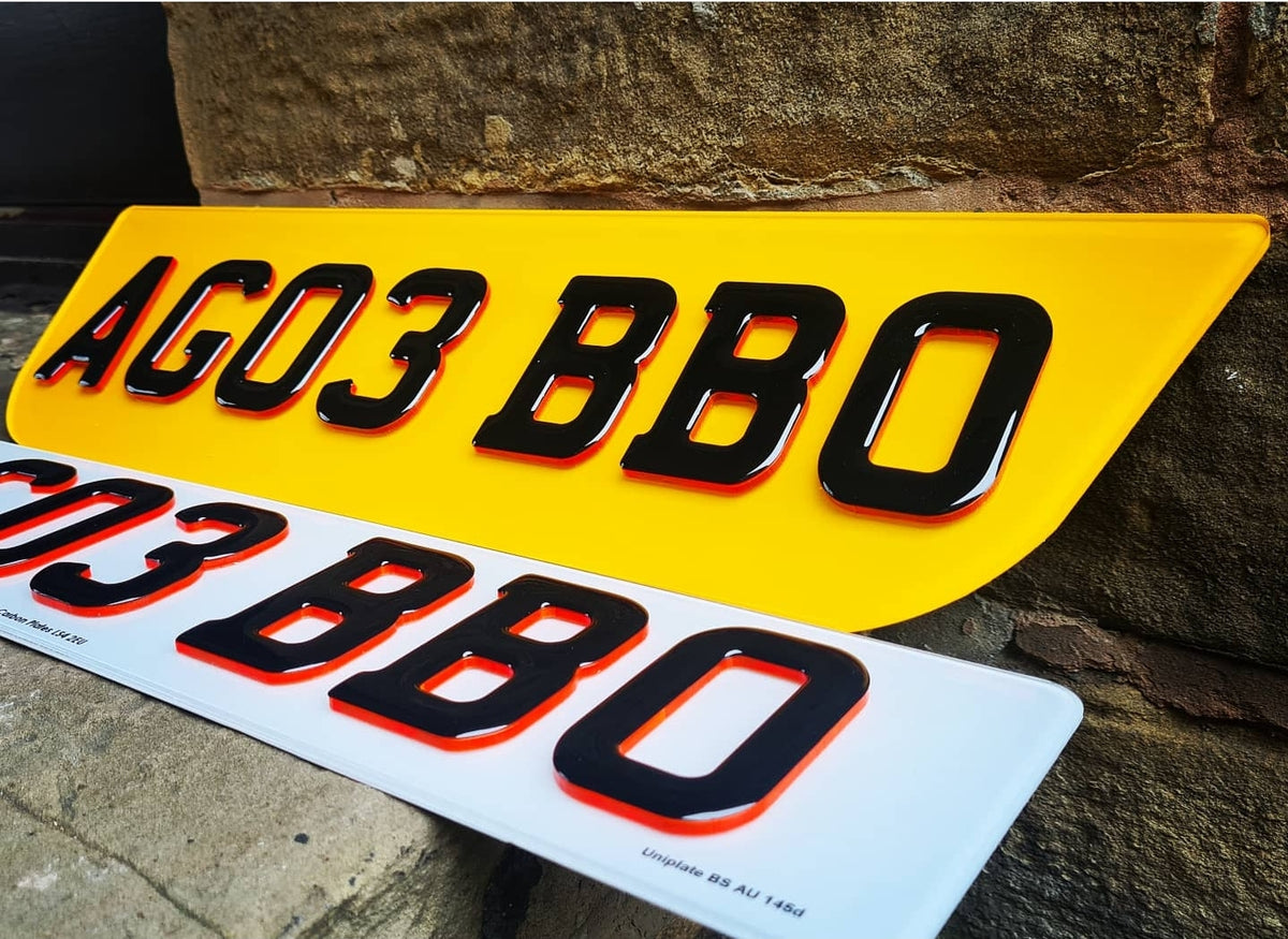 4D Range Rover plates made for a customer – Crystal Plates