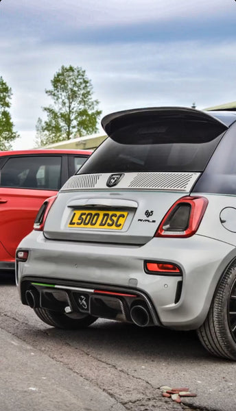 Fiat Abarth 695 Rivale with some 4D gel plates