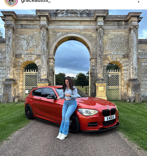 BMW M135i with some 3D gel plates