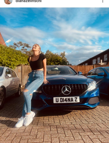 Mercedes AMG C Class Coupe with some 4D plates