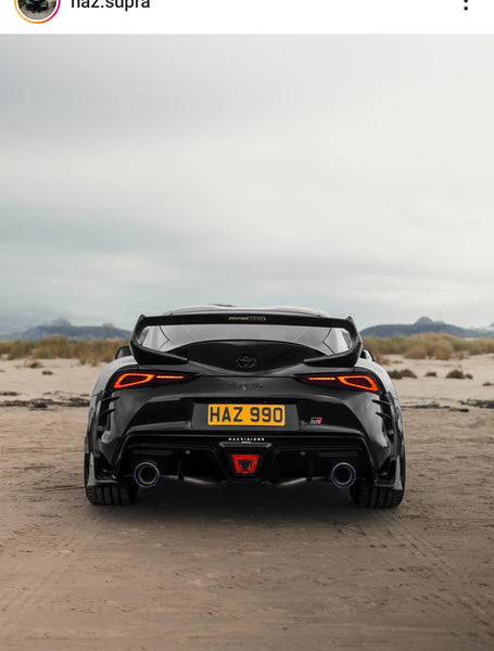 Toyota Supra GR with some short 4D gel plates