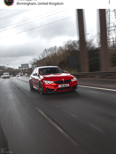 BMW M3 F80 with some 3D gel plates