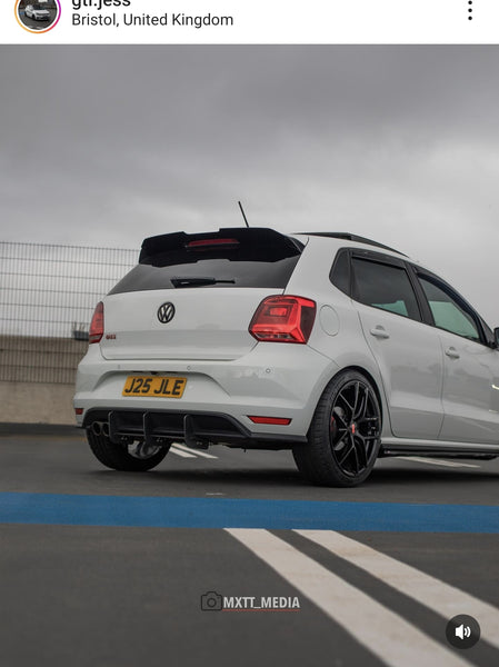 VW Polo GTI with some 3D gel plates