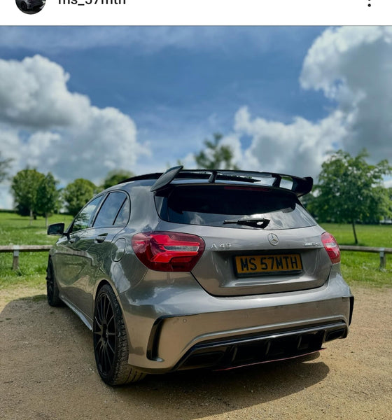 Mercedes AMG A45 with some tinted 3D gel plates