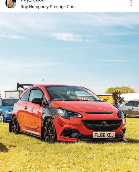 Vauxhall Corsa VXR with some 4D gel plates
