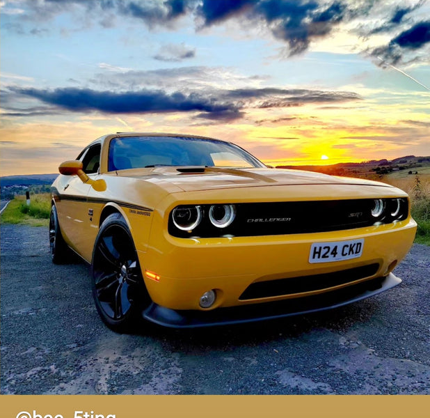 Dodge Challenger Yellow Jacket with some 3D gel plates