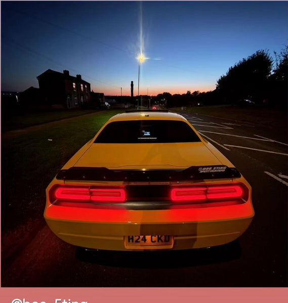 Dodge Challenger Yellow Jacket with some short 3D gel plates