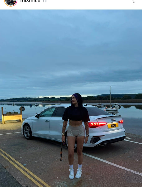 Audi A3 8Y with some hex 4D plates