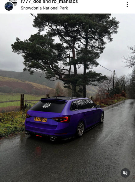 Skoda Superb with some 4D plates