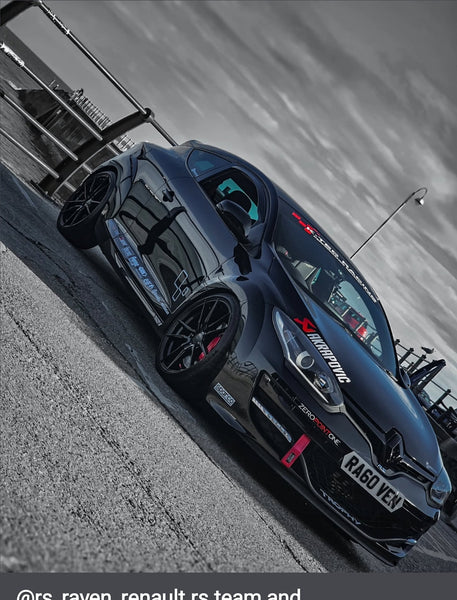 Renault Megane RS with some hex 4D plates