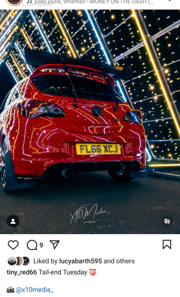 Vauxhall Corsa VXR with some 3D gel plates