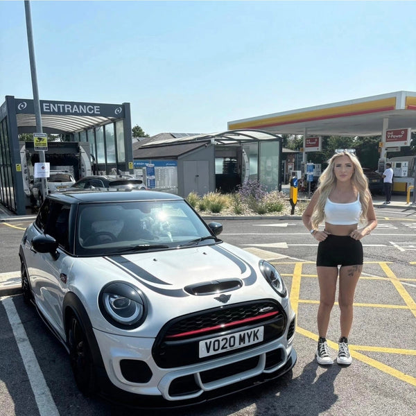 Mini Cooper JCW with some 3D gel plates