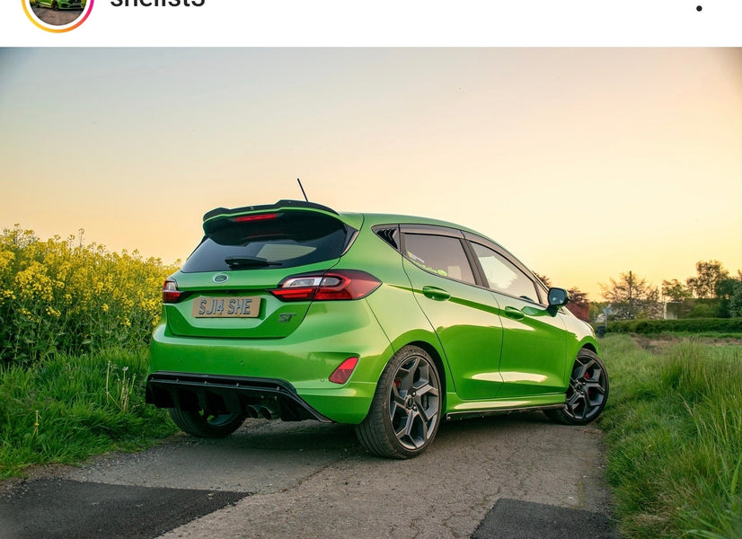 Ford Fiesta ST with some 3D gel plates