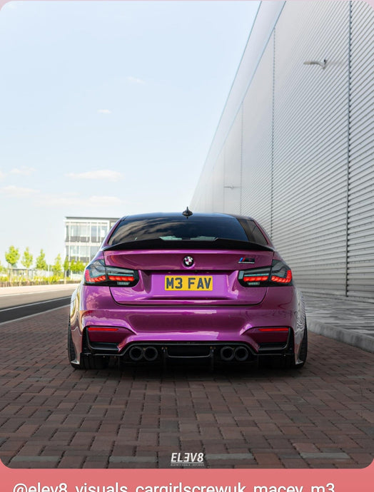 BMW M3 F80 with some 4D gel plates