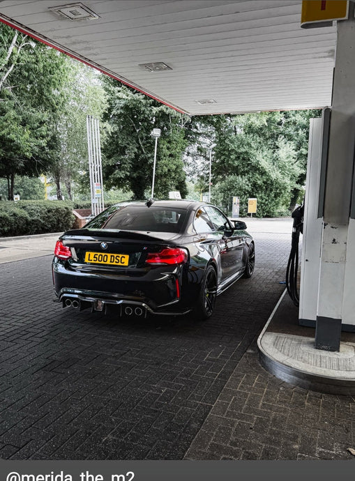 BMW M2 F87 with some 4D gel plates