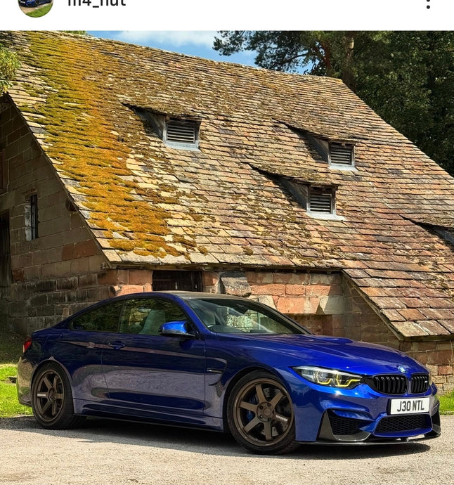 BMW M4 F82 with some 4D gel plates