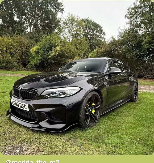 BMW M2 F87 with some 3D gel plates
