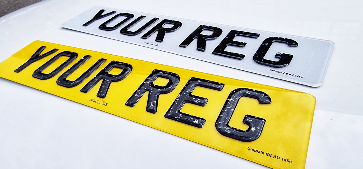 3D FORGED CARBON GEL Number Plates - Cheapest - UK manufacturer - FREE ...